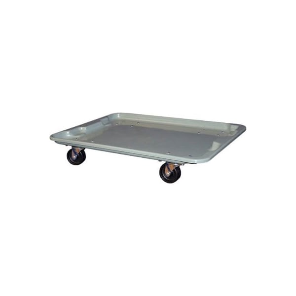 Mfg Tray Molded Fiberglass Toteline Dolly 780738 for 27-1/2 " x 20" x 14-1/8" Tote, Gray 7807385172 - main